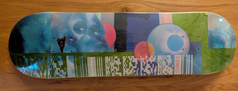 NEW Primitive Tiago Lemos "Eclipse" Pro Deck - 8.25" - Sealed / Deadstock