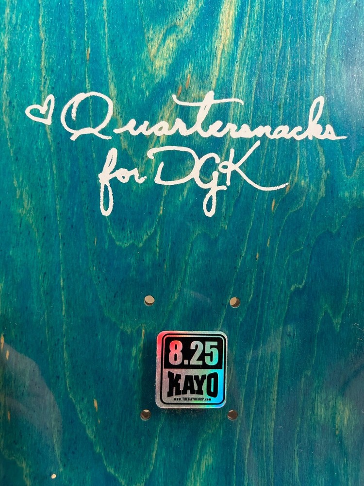 Quartersnacks 25 x DGK (2016 Release) Skate Deck