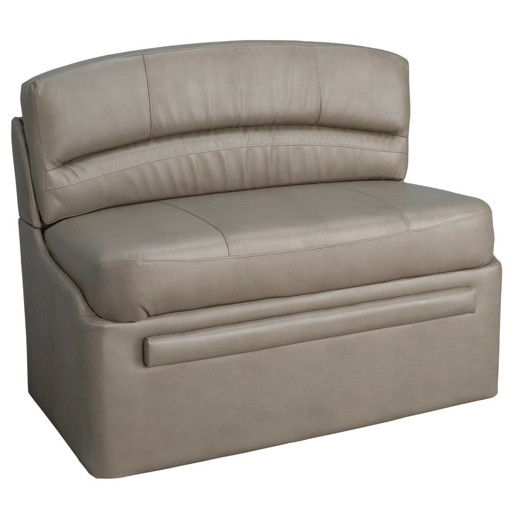 RecPro RV Dinette Seating Set 2 Dining Booths With Table And Surface Mount Legs