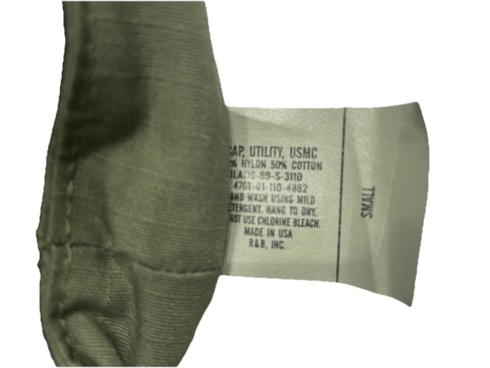 Original USMC 8-Point Cover Olive Drab