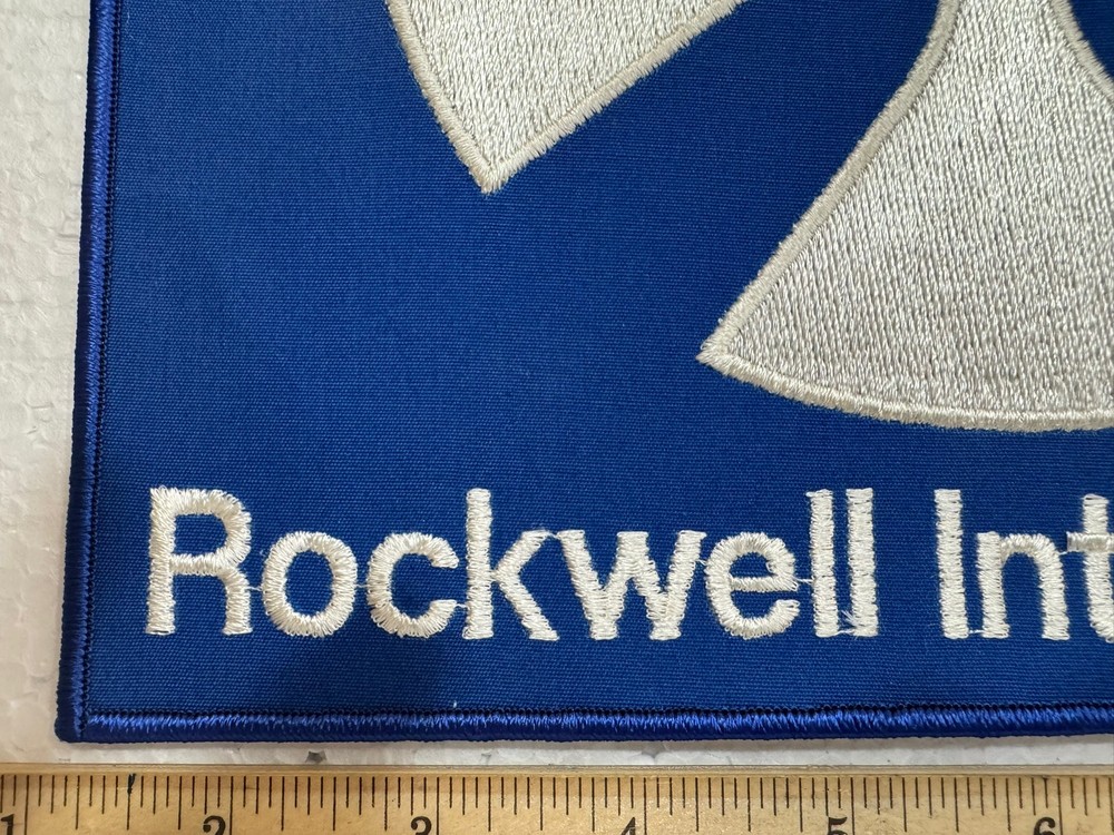 Vintage- Large Rockwell International Patch