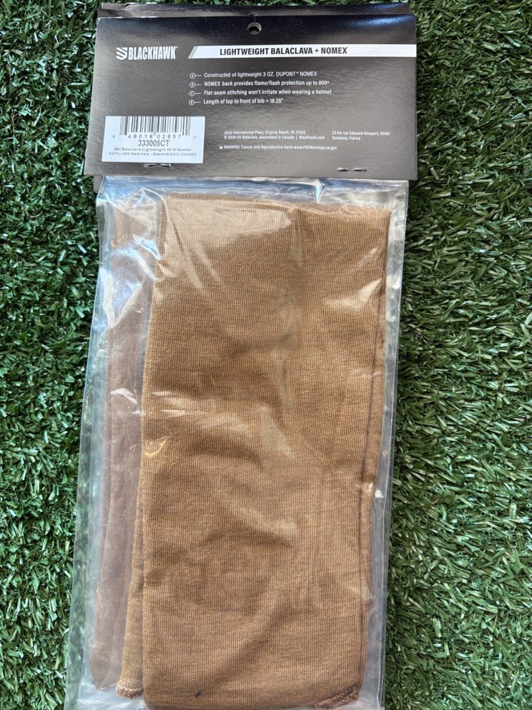 Blackhawk lightweight balaclava with nomex