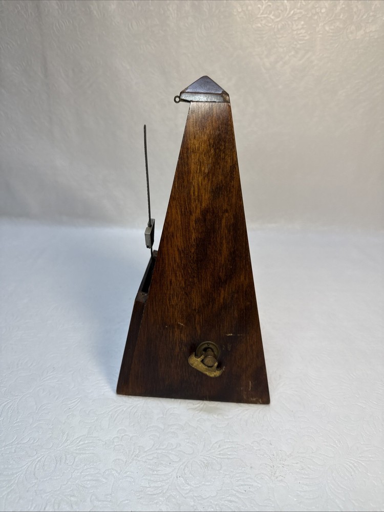 Seth Thomas Metronome De Maelzel Missing Bottom Works as Intended
