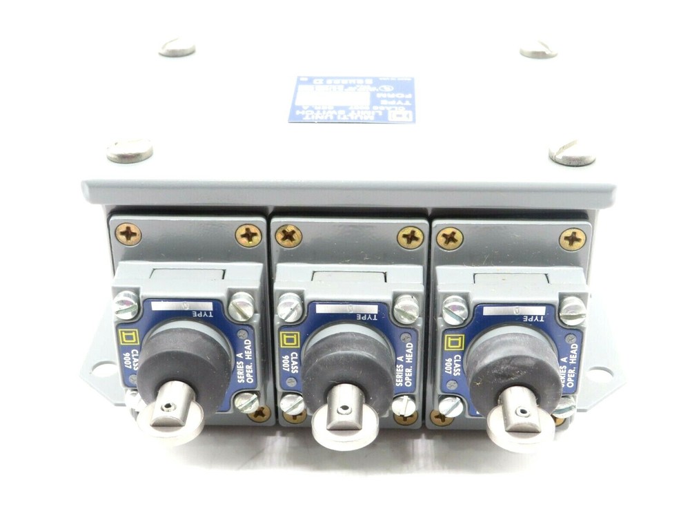 NEW SQUARE D 9007 CB306 MULTI UNIT LIMIT SWITCH TYPE D SERIES A