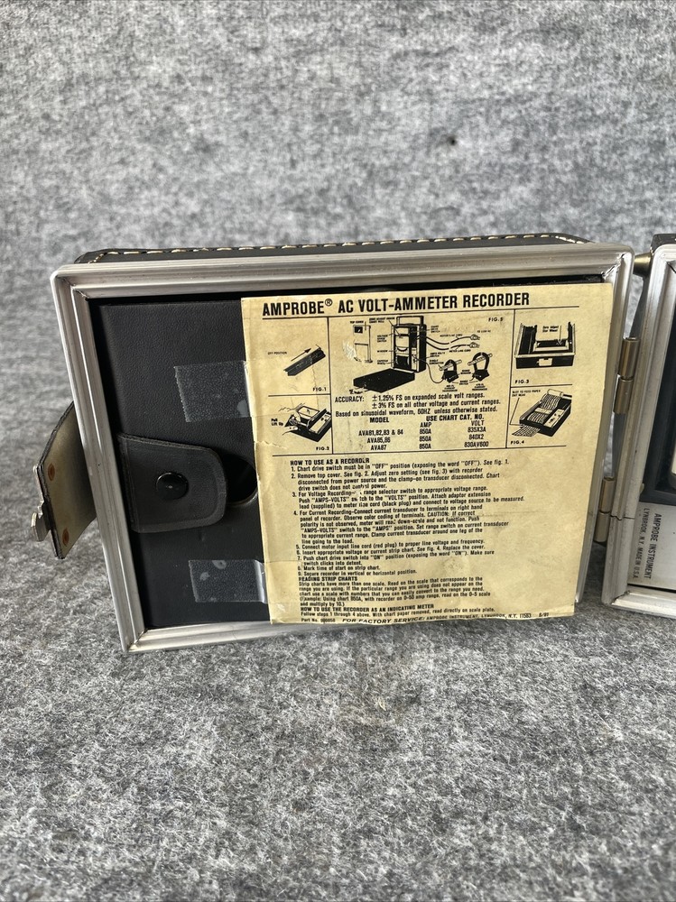 Amprobe LAVA84 AC Volt-Ammeter Recorder Used