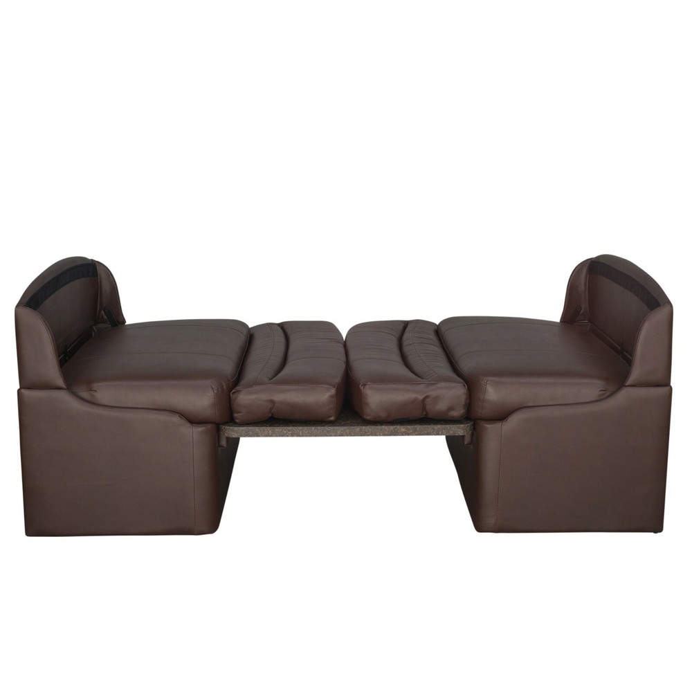 36" RV Dinette Booth Seating Dining Seats with Storage Convert To Bed