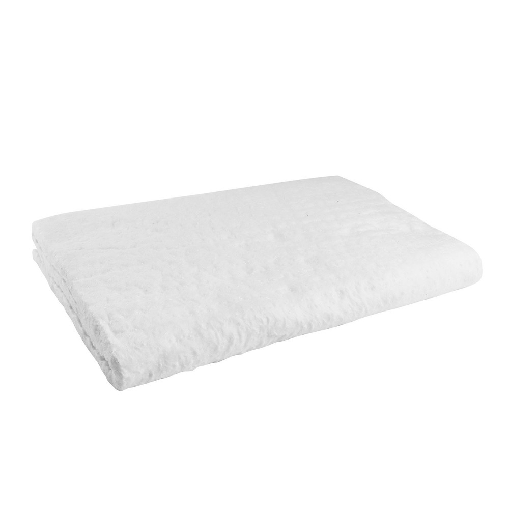 White Ceramic Fiber Insulation Blanket High Density High Temperature Insulation