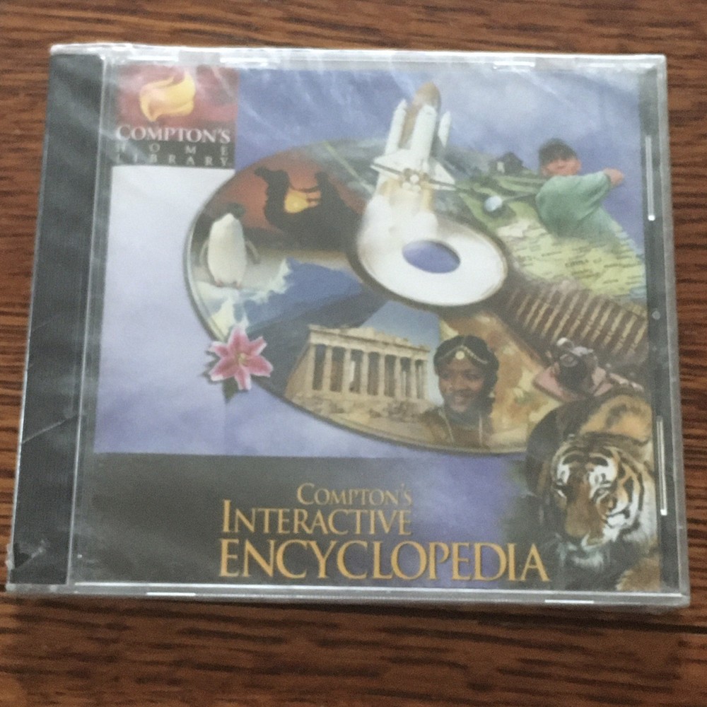 Compton's Interactive Encyclopedia PC CD-ROM 1998 NEW Still Sealed