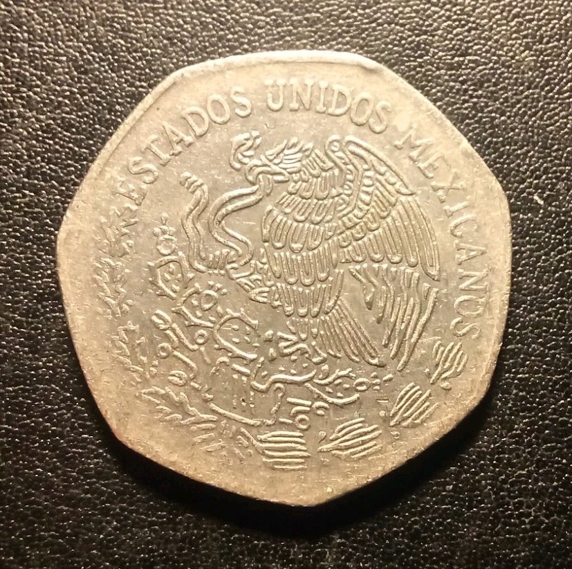 1982 Mexico 10 Pesos Coin