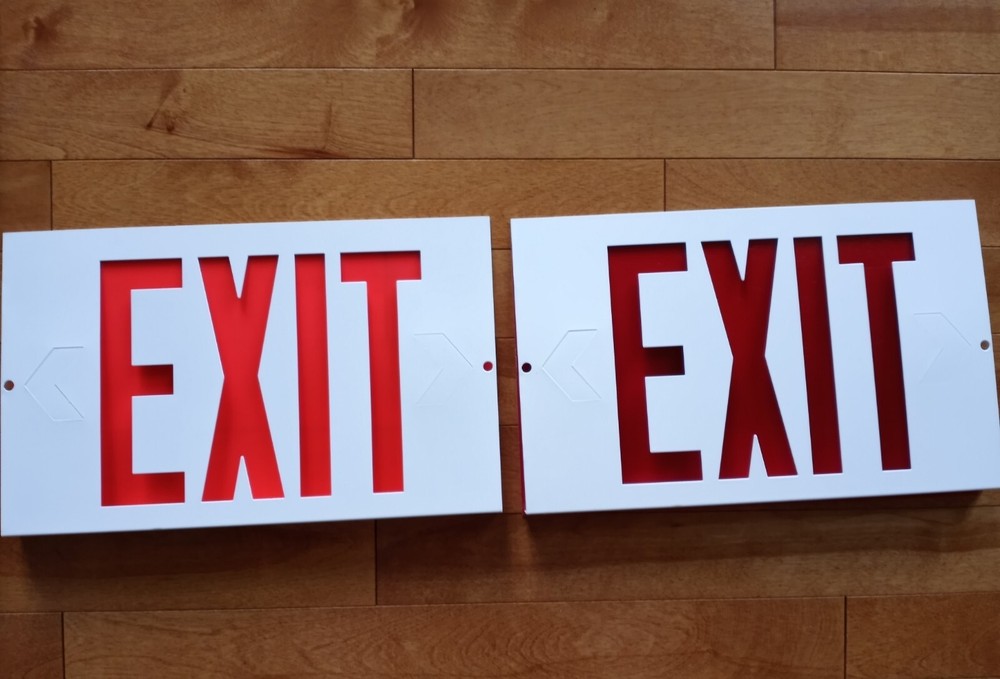 2 Cooper Sure-Lites for SELF POWERED EXIT SIGNS