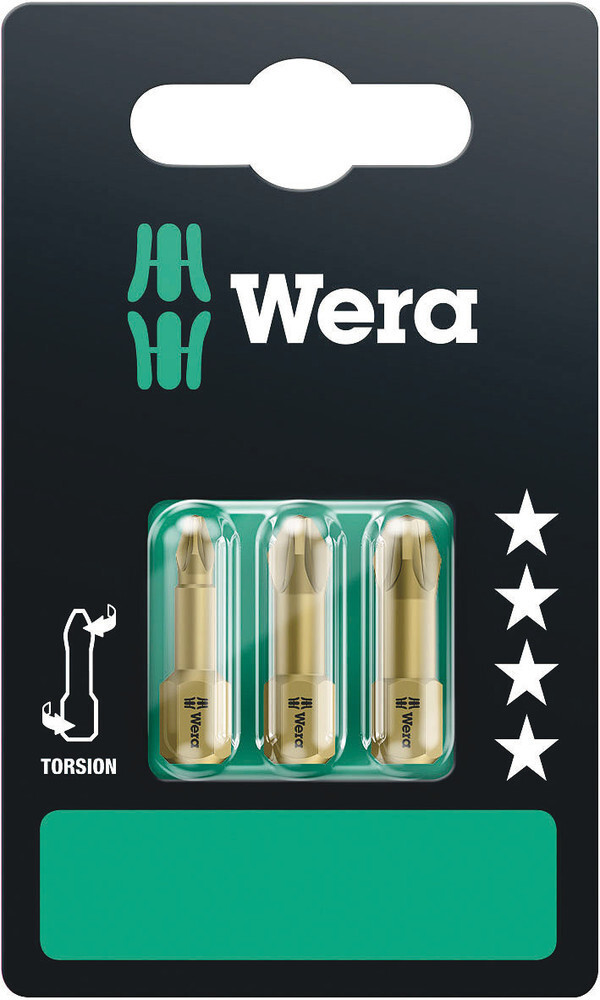 Wera 073373, 855/1 TH SB Bits, 3 Pieces