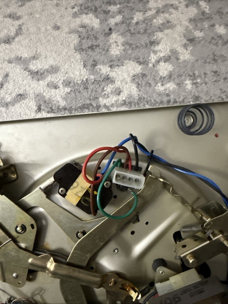 Garrard 2025TC Turntable White Untested