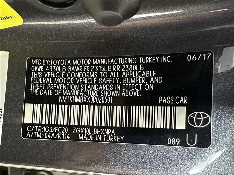 Camera/Projector Camera Front Windshield Mounted Fits 18 C-HR 2537568