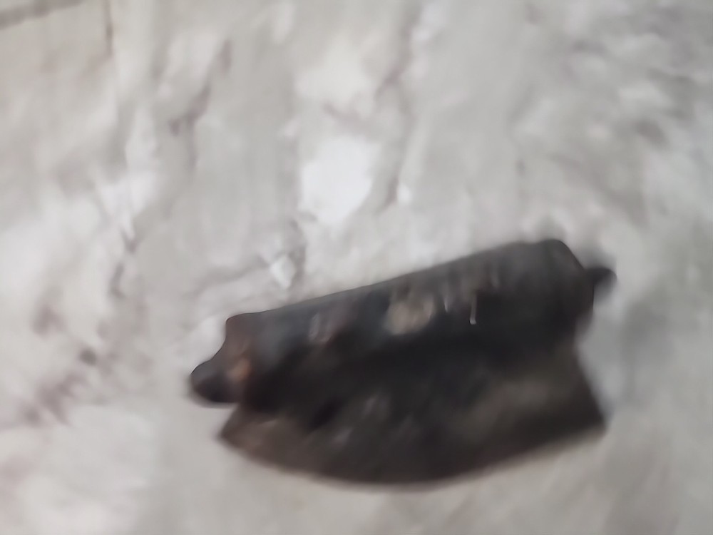 Vintage cast iron iron