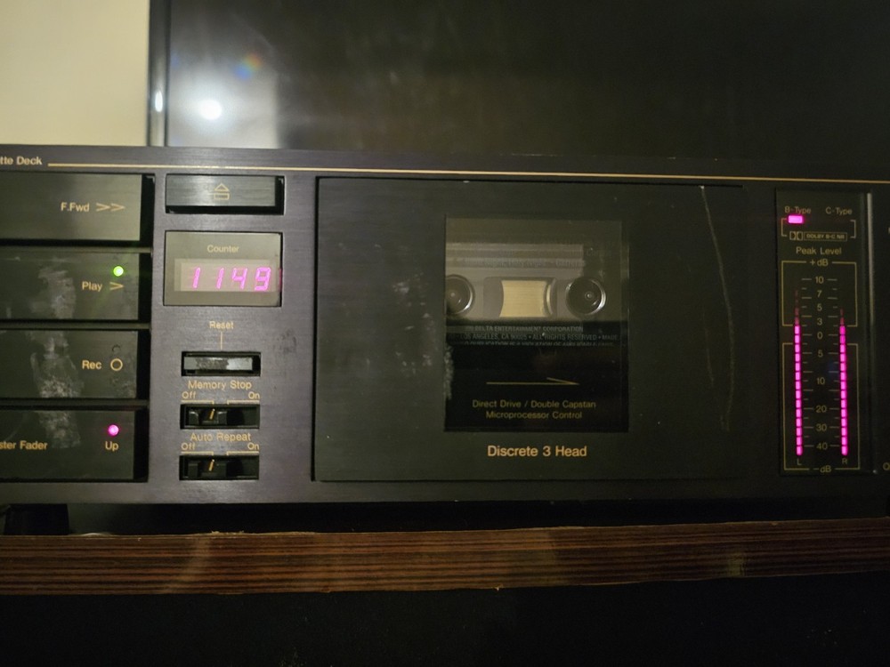 Nakamichi BX-300 Three Head Cassette Deck Tested Working