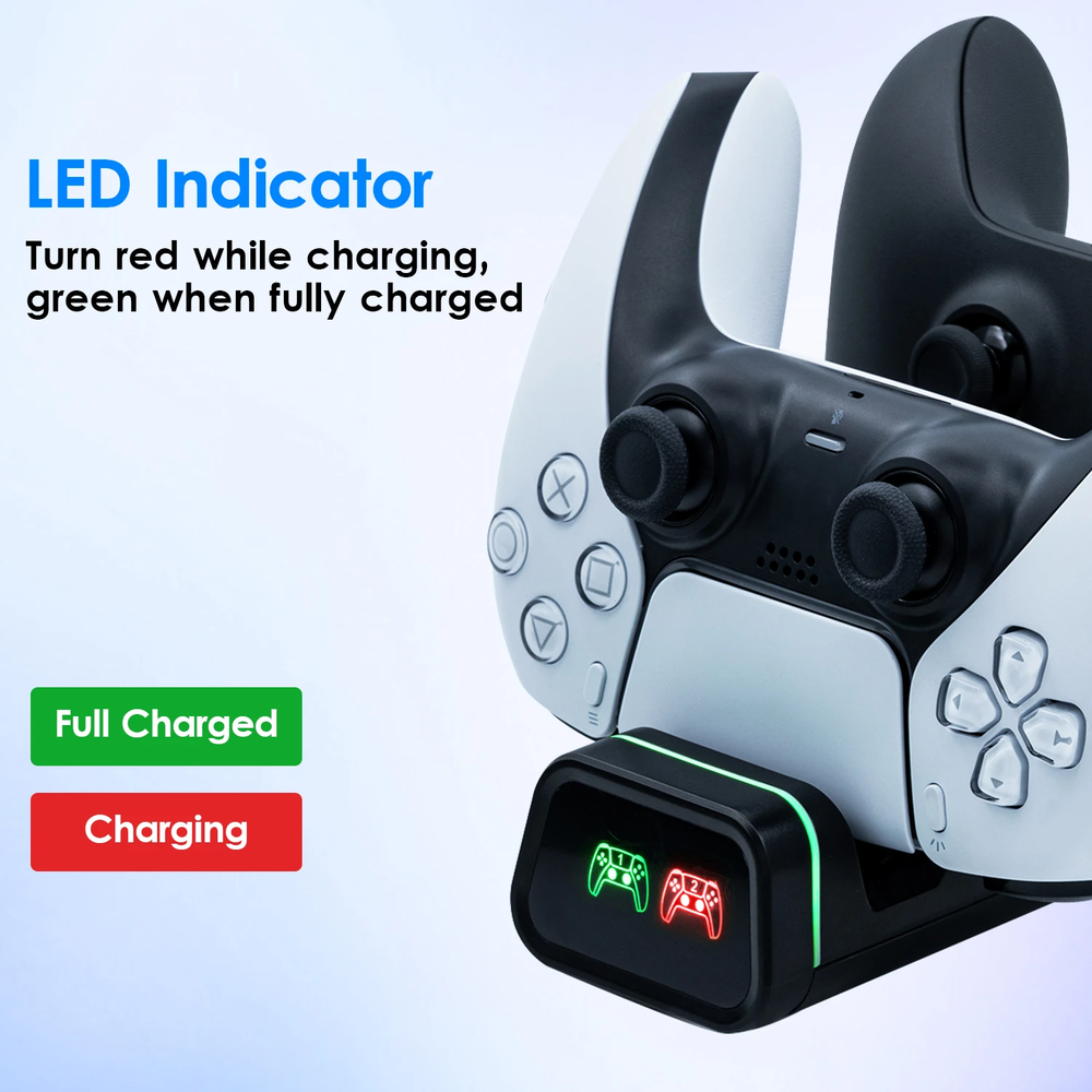Dual Controller Charging Dock for the Switch Pro / PS5 / Elite 2 / Series S/X