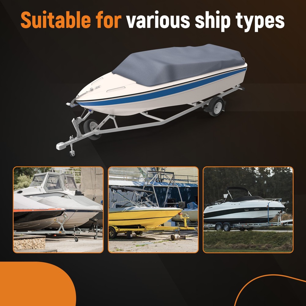 Multiple Height Adjustments Boat Trailer Winch Stand With Roller New