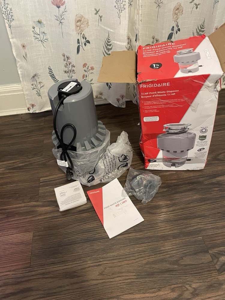 Frigidaire 1.25 HP Corded Disposer Gray-FF13DISPC1