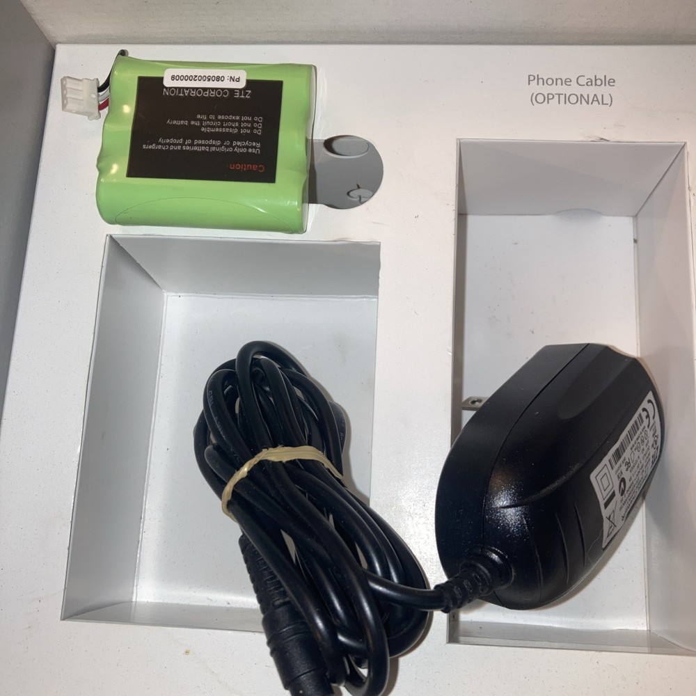 AT&T Wireless Home Phone Base Model WF720 Silver Complete Open Box