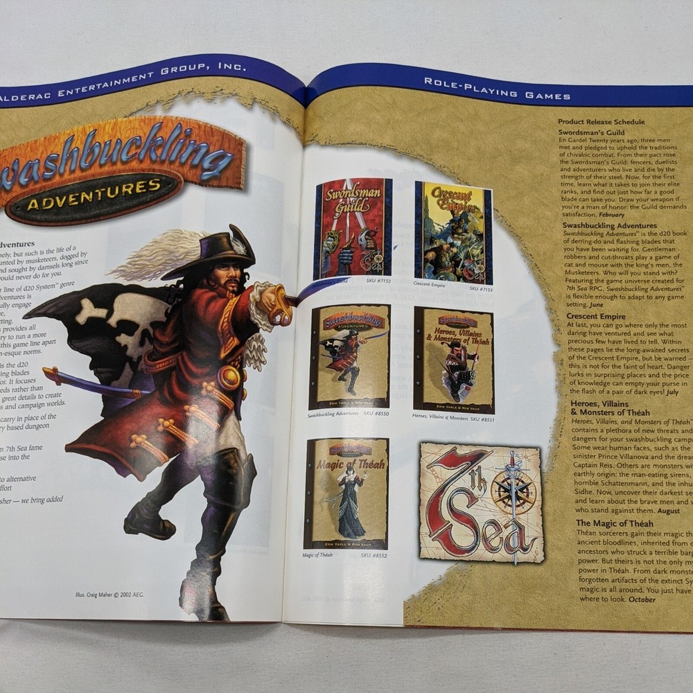 AEG 2002 Product Guide Catalog