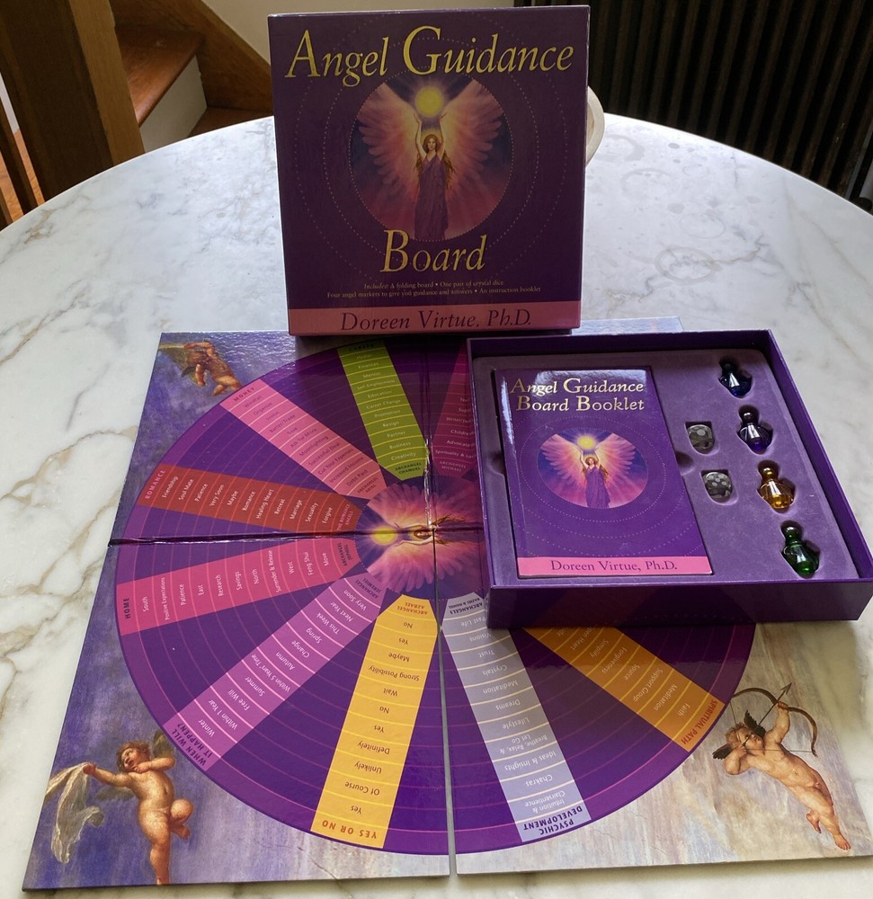 Doreen Virtue Angel Guidance Board Divination Game COMPLETE