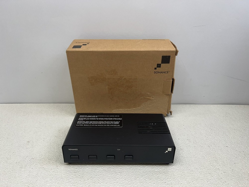 Sonance 4 Stereo Speaker Selector (Each) - Black [SS4] -