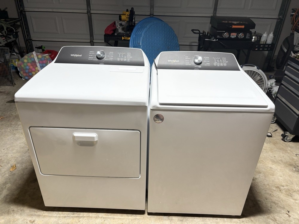 whirlpool washer and dryer set