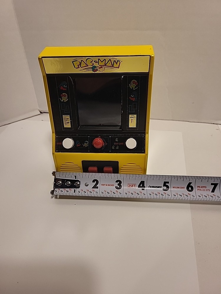 Pac-Man Mini Game Arcade Machine Handheld Classic Retro Tabletop Game