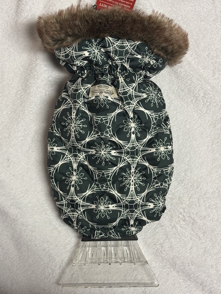 Eddie Bauer Down Ice Scraper Mitt With Scraper Insert