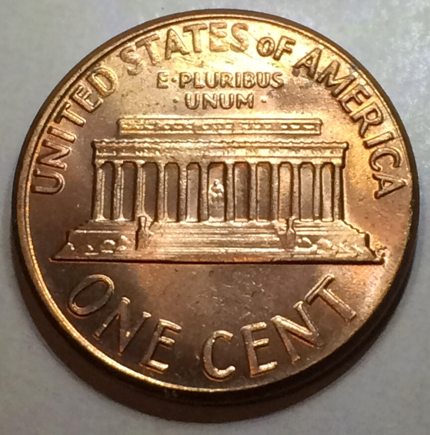 1970 D Lincoln Cent BU Mostly Red- Spike Head- Unlisted