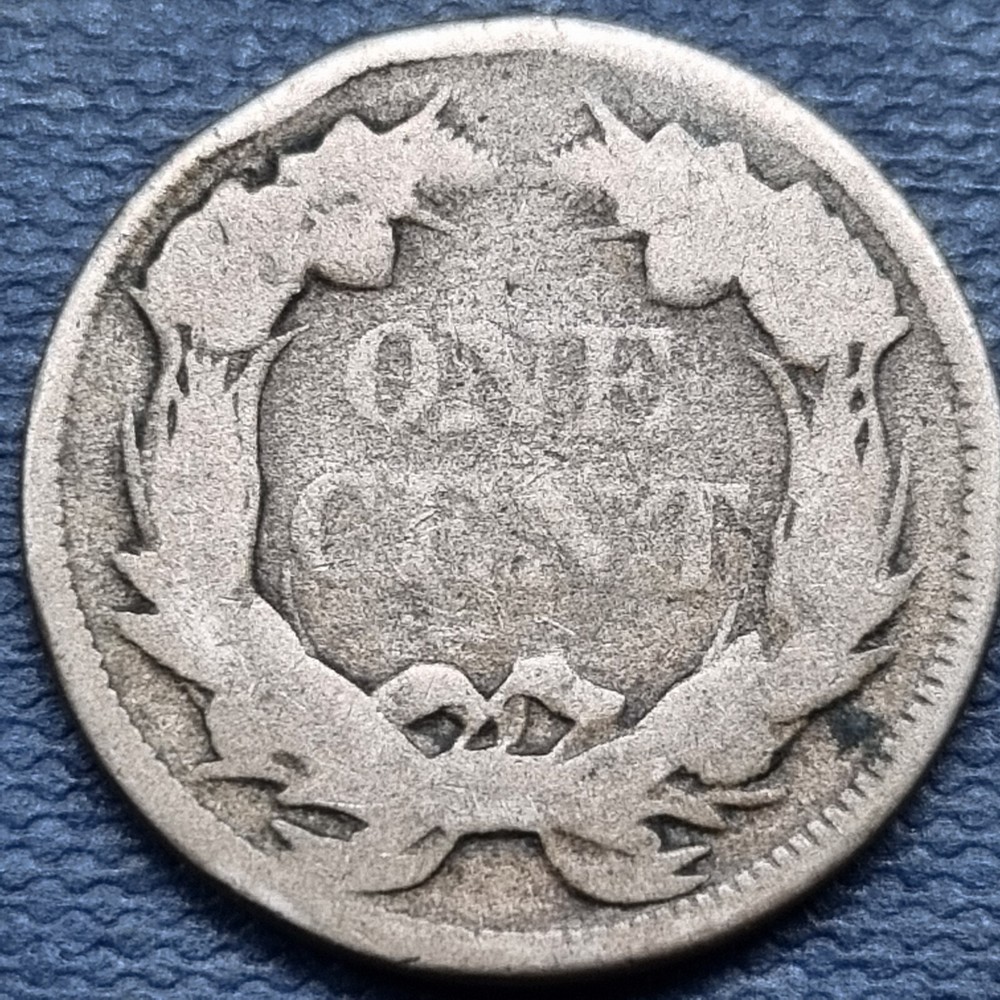 1857 Flying Eagle Cent 1c Circulated #76924