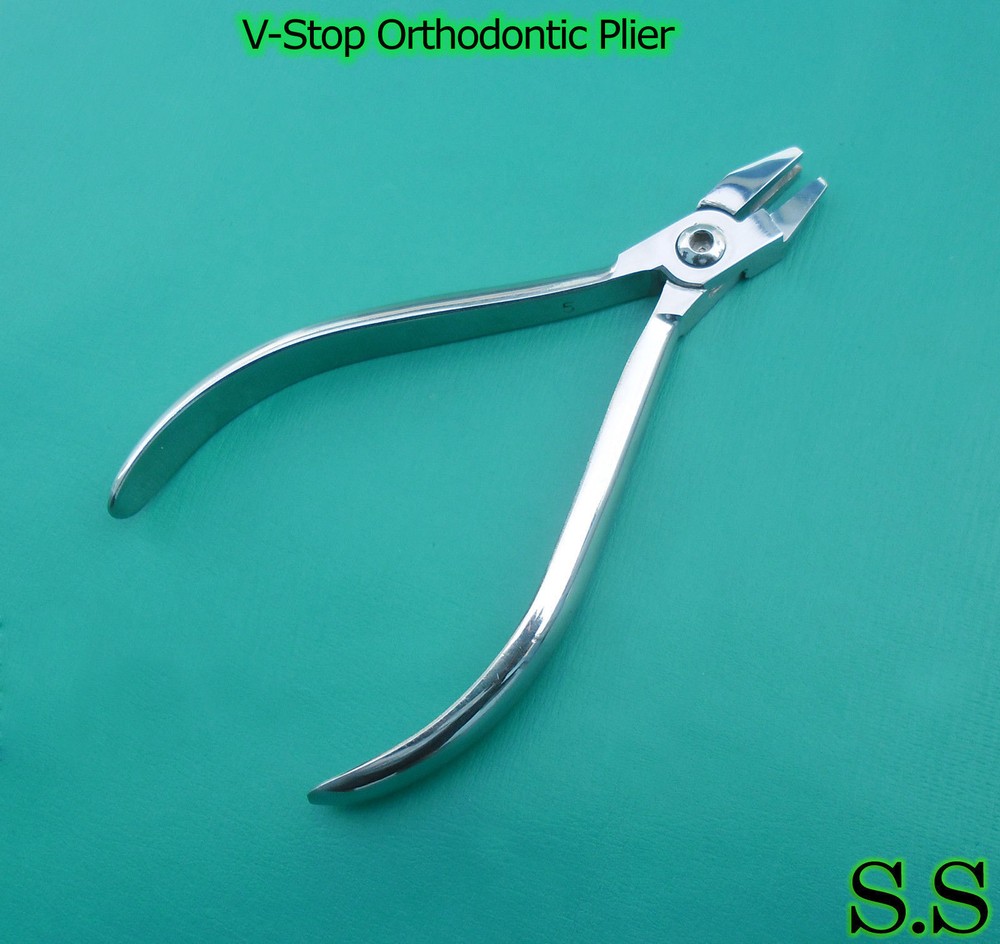 V-STOP Plier Orthodontic Braces Dental Instruments DN-2174