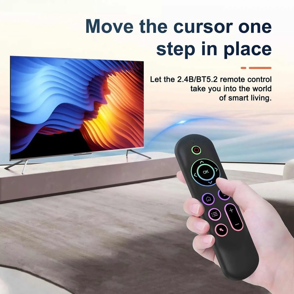 For PC Windows Mini Computer Bluetooth Air Mouse Remote Control with Pointer