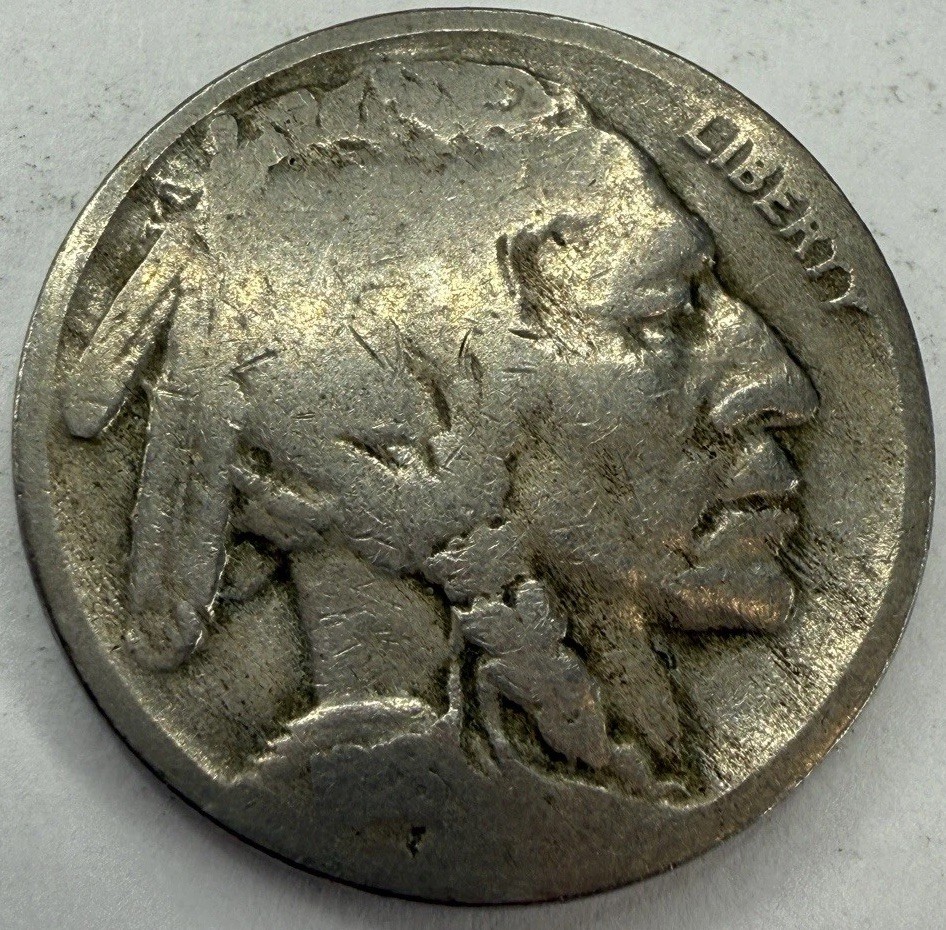 1918 S Buffalo Nickel Exact Coin Imaged #BF835
