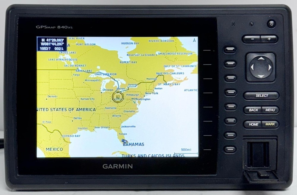 Garmin GPSMAP 840xs Chartplotter MFD Display