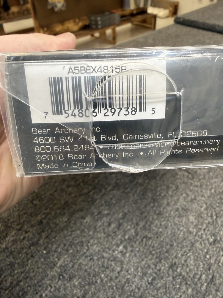 Bear Archery Bullseye Recurve