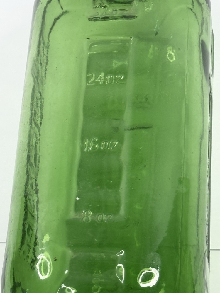 Green Juice Bottle