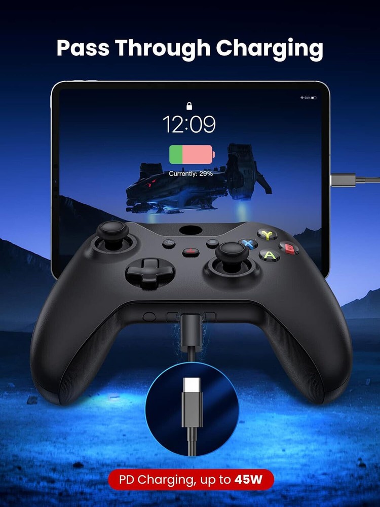 Wired USB-C Controller Gamepad for iPad pro air mini Apple Arcade & Cloud Gaming