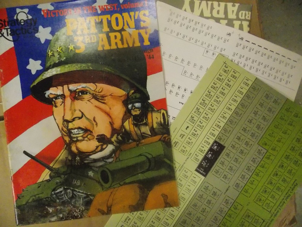 Strategy & Tactics #78 - Patton's Third Army  - SPI - Unpunched