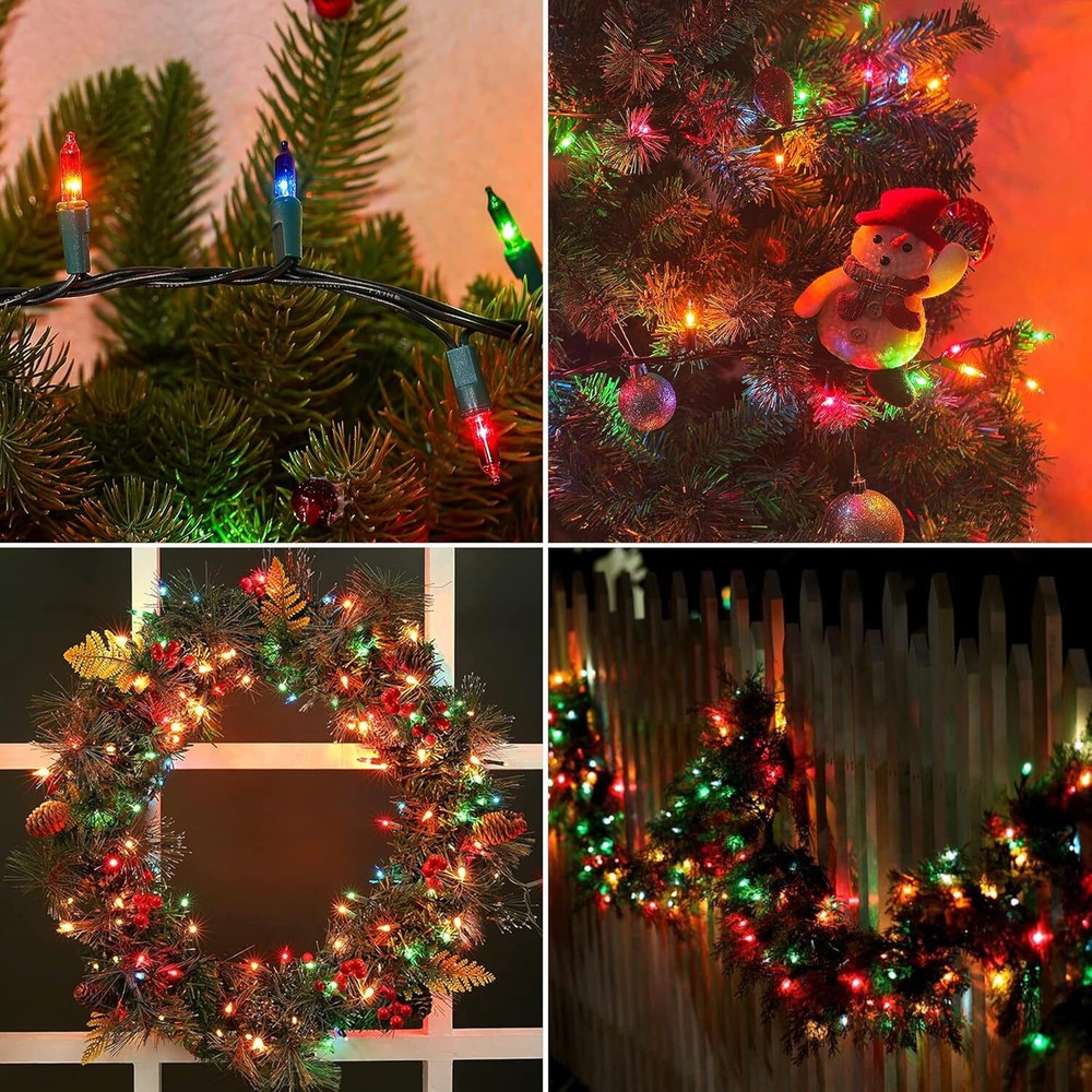 140 Musical Christmas Lights – Multi-Color LED String Lights with Music Sync –