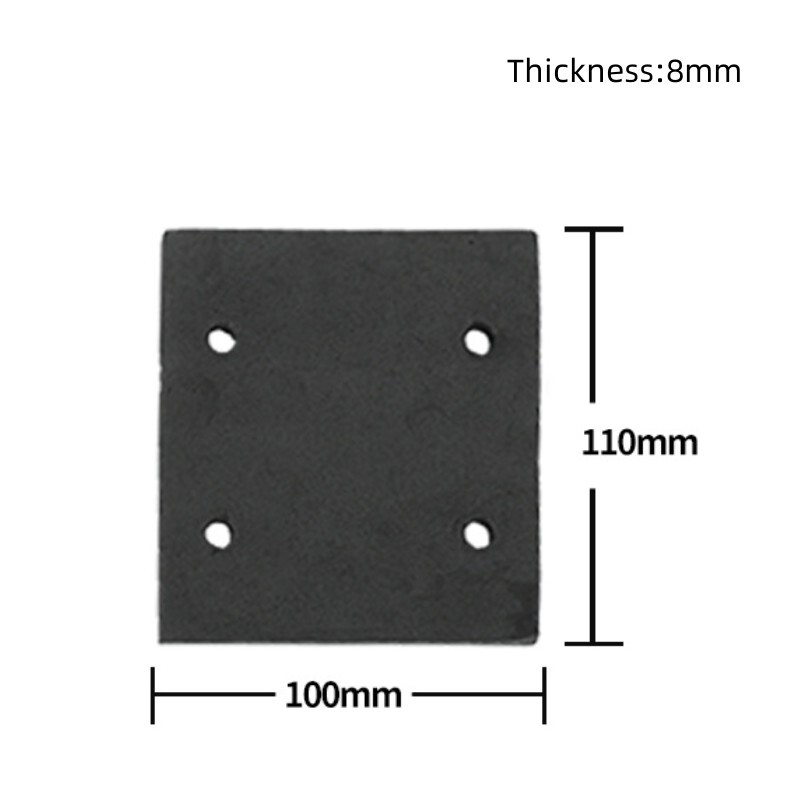 Black Foam Replacing Sander Back Pad Sanding Machine Mat