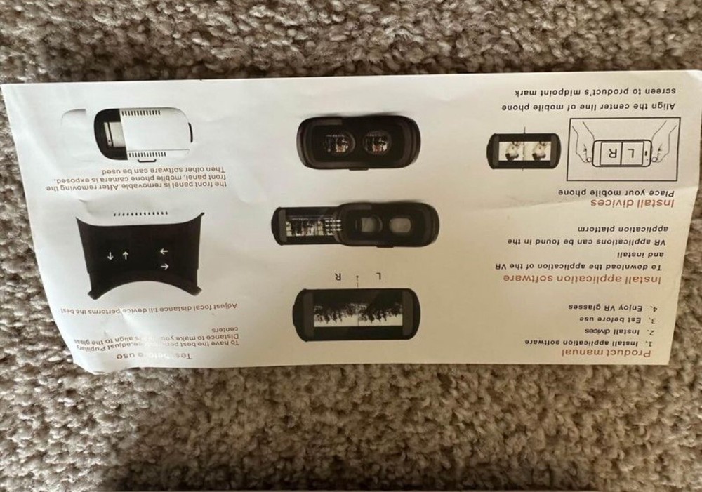 VR Box 3D Virtual Reality Video Glasses For Apple And Android