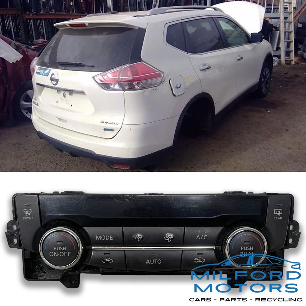 Black Automatic Temperature Control – Fits 2014-2016 Nissan Rogue 2.5L