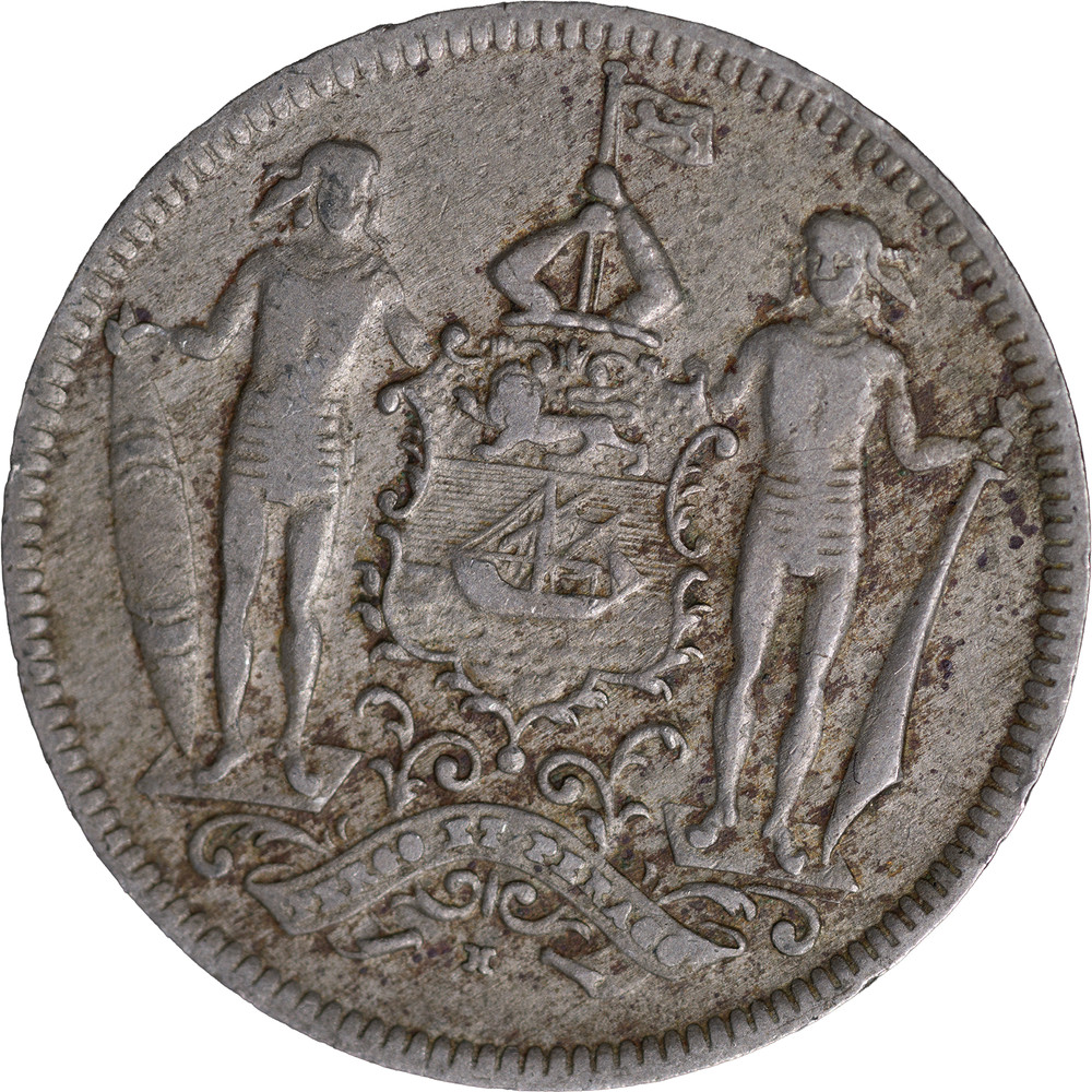 1903 2 1/2 Cent British Borneo ~ VF