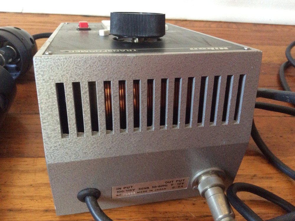 Nikon 12V Transformer And Lamp House
