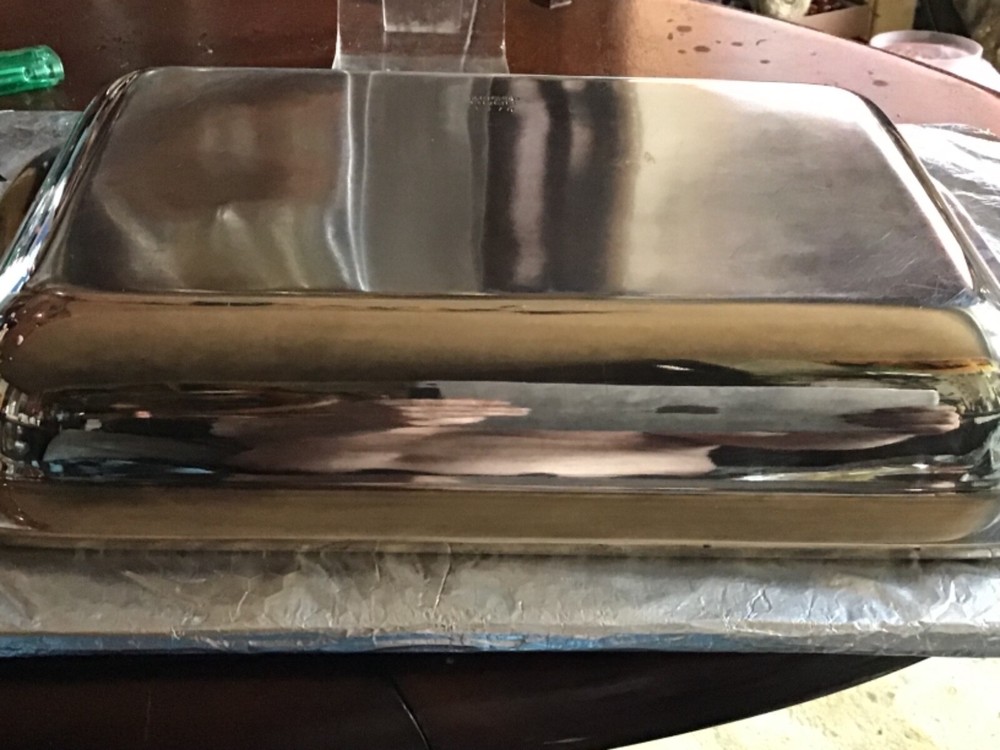 Victorian EPNS Rectangular Entree Dish,1878,11 inches x 7.good condition for age