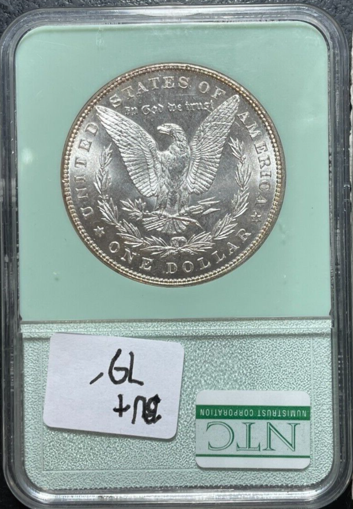 1887 MORGAN SILVER DOLLAR ~ BU+ ~NICE LOOKING COIN~