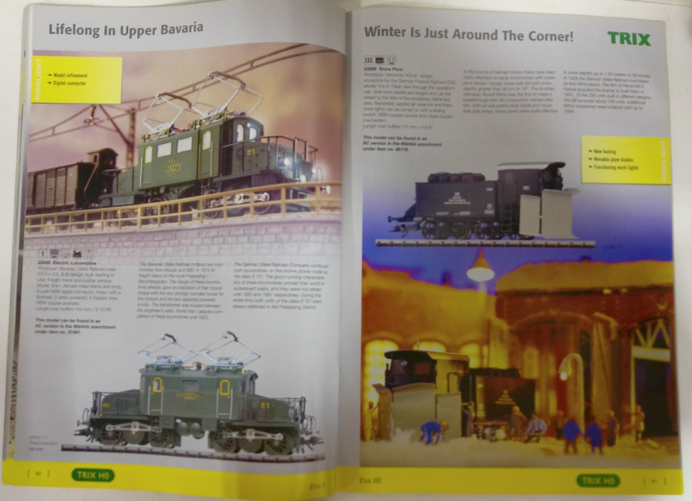 Trix Trains New Items 2002 Catalog