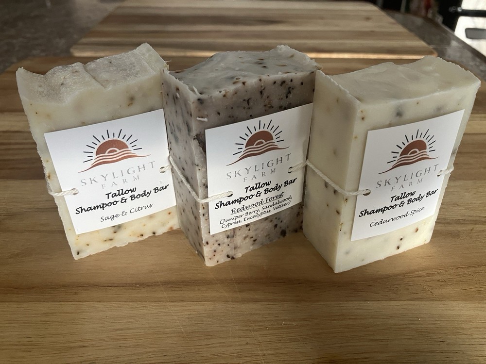 Tallow Shampoo Bar & Soap for Everything