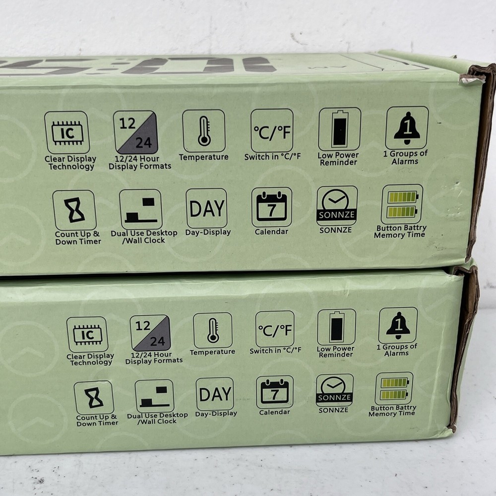 XREXS Large Digital Wall Clock